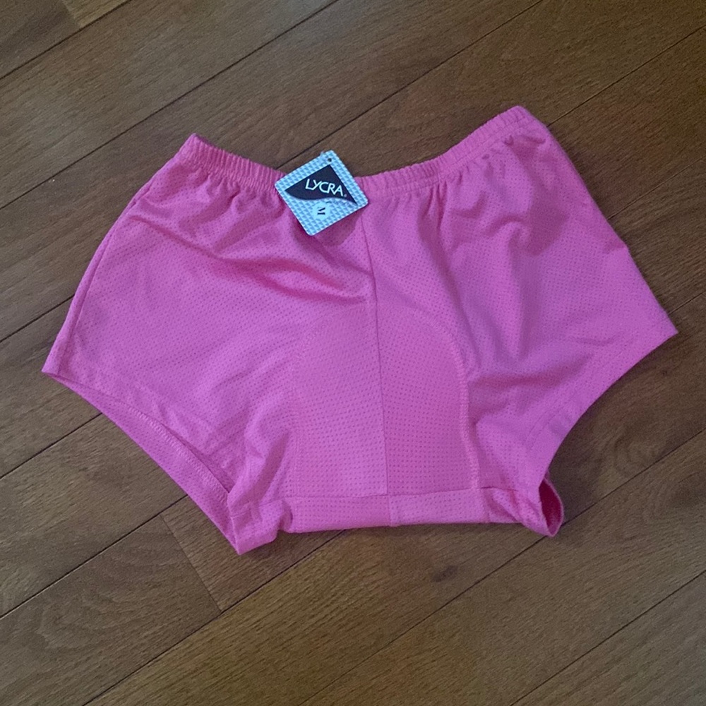 Lycra bicycle shorts